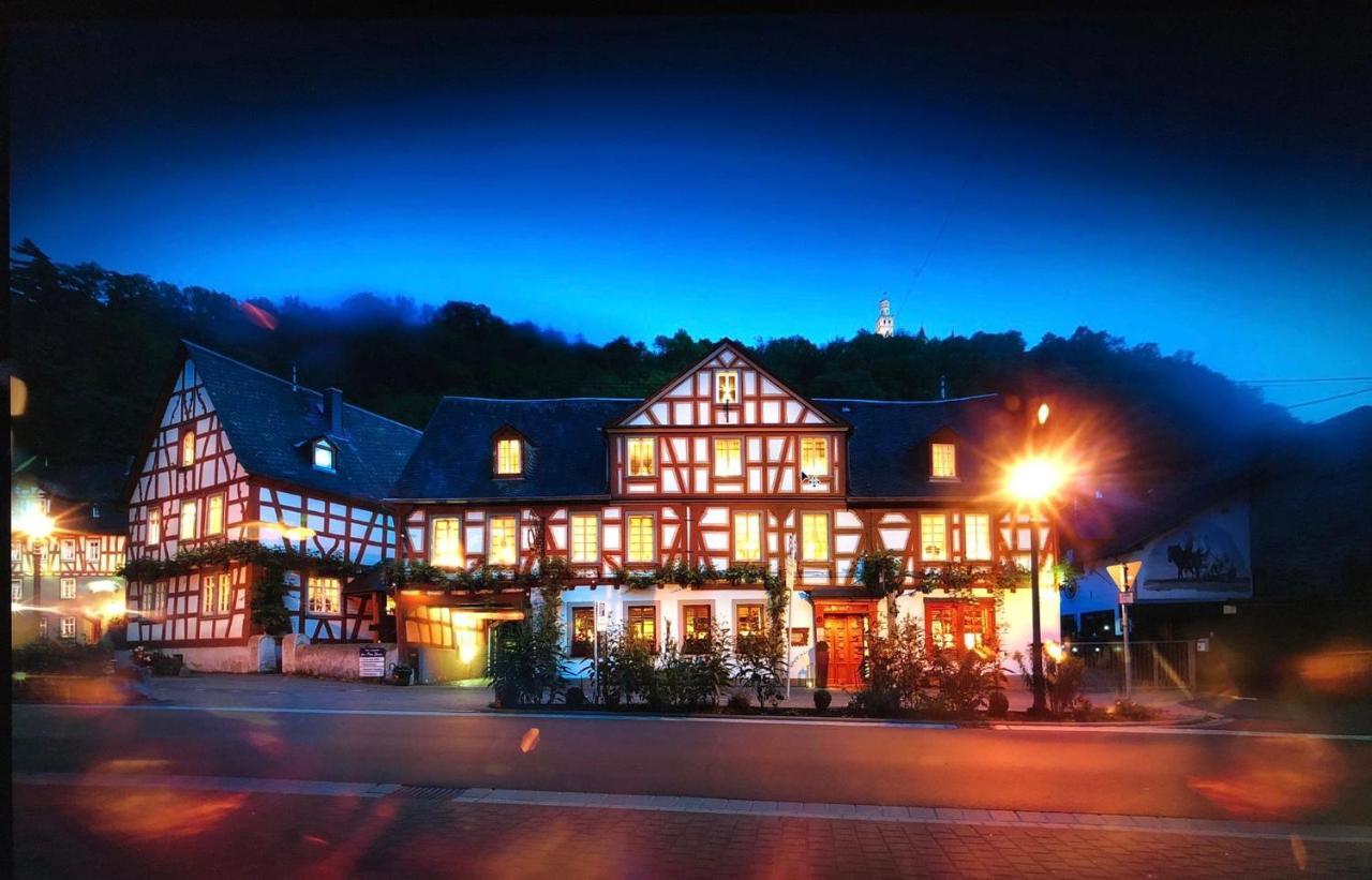 Landgasthof Zum Weissen Schwanen Braubach Exteriör bild